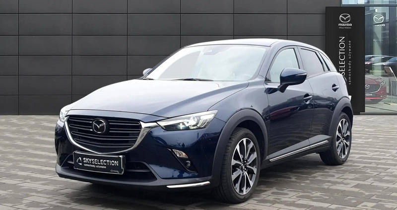 Mazda CX-3 cena 85900 przebieg: 108576, rok produkcji 2019 z Międzylesie małe 379